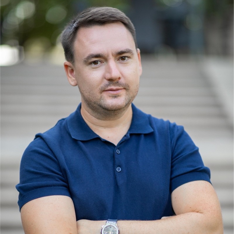 Portrait of Victor Potapov, CEO, Co-founder