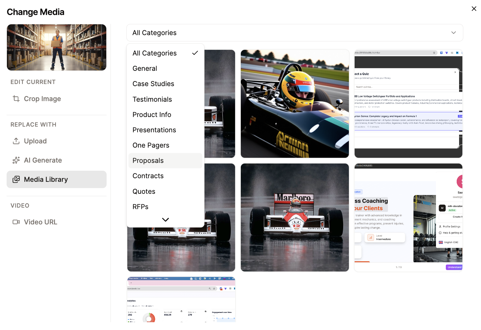 Media Library Asset